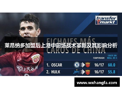 莱昂纳多加盟后上港中前场战术革新及其影响分析